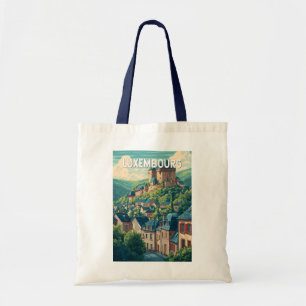 Bolsa Tote Ilustração de viagem de luxo vintage