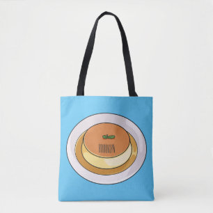Bolsa Tote ilustração do caramelo do creme