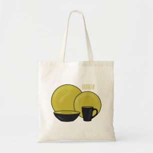 Bolsa Tote ilustração do desenho de desenho de tabela