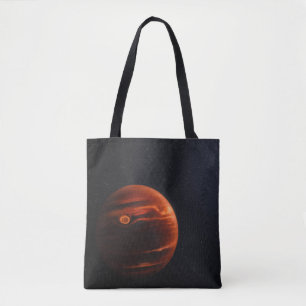 Bolsa Tote Ilustração Do Exoplaneta Vhs 1256 B E Das Suas Est