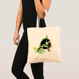 Bolsa Tote Ilustração estressante da mulher