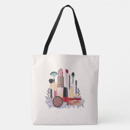 Bolsa Tote Ilustrações estéticas, café feminino