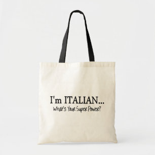 Bolsa Tote Im italiano o que é seu poder super