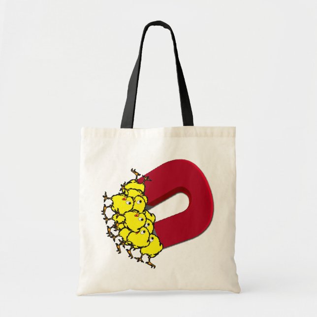 Bolsa Tote Ímã do pintinho (Frente)