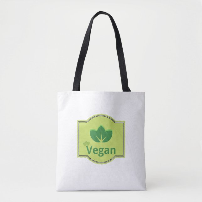 Bolsa Tote Image for vegans. (Frente)