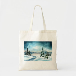 Bolsa Tote Imagem Cena de inverno Maravilha