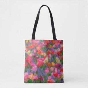 Bolsa Tote Imagem colorida com um fundo diferente