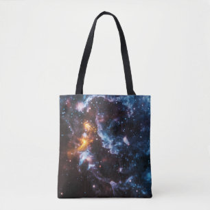 Bolsa Tote Imagem da galáxia da estrela de nêutron do pulsar