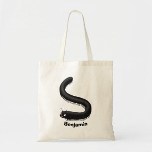Bolsa Tote Imagem de desenho em forma de milipede