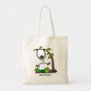 Bolsa Tote Imagem de desenhos animados em forma de fita e gib