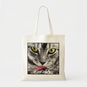 Bolsa Tote Imagem de Gato de Fecho Adorável