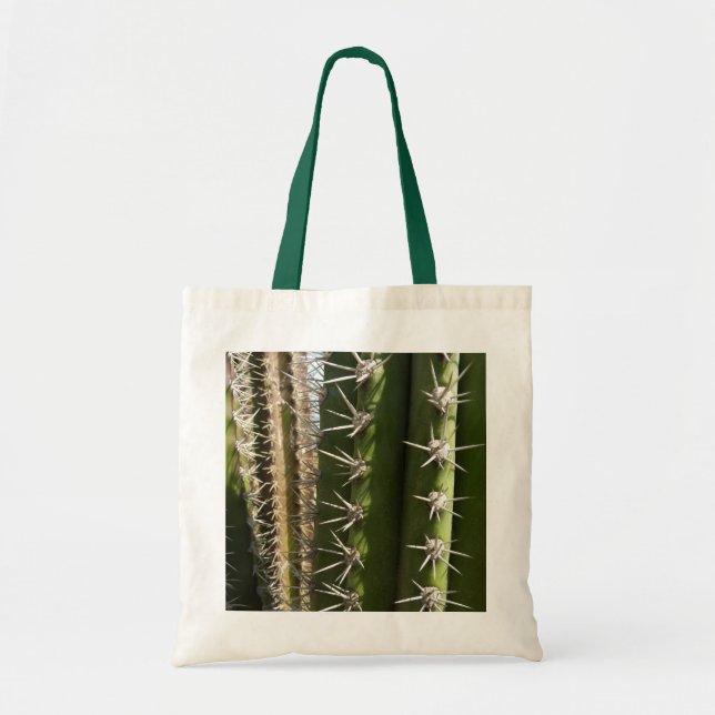 Bolsa Tote Imagem natural do deserto Barrel Cactus II (Frente)