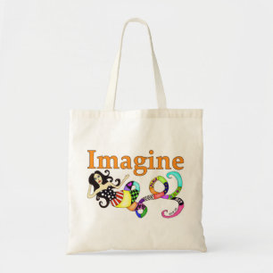 Bolsa Tote Imagine a sacola da sereia