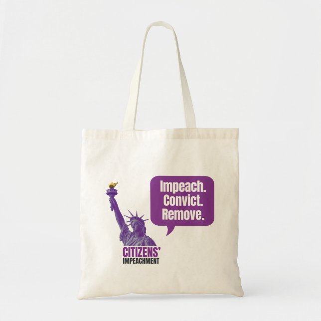 Bolsa Tote Impeach Convict Remove Tote (Frente)