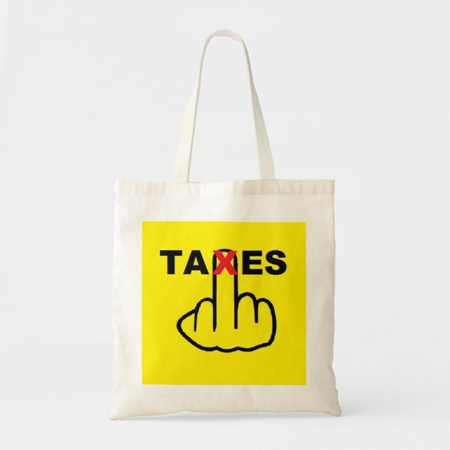 Bolsa Tote Impostos de Saco Muito Alto (Frente)