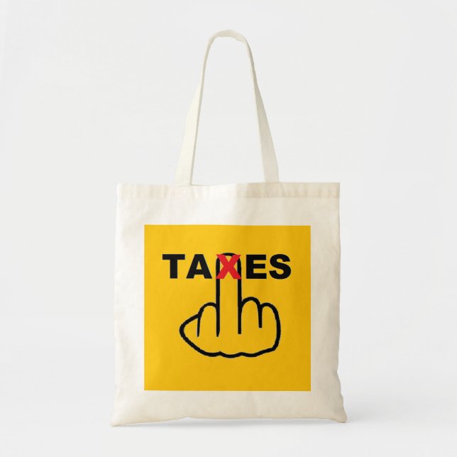 Bolsa Tote Impostos de Saco Muito Alto (Frente)