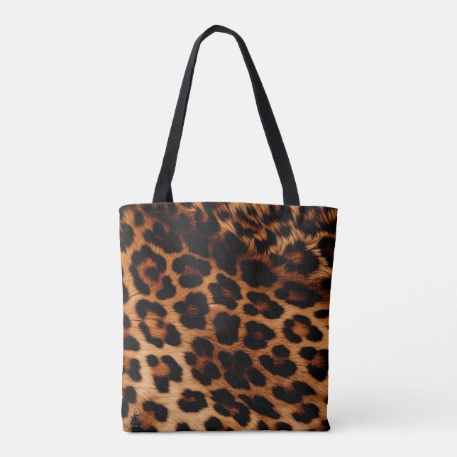 Bolsa Tote Impressão animal (Verso)