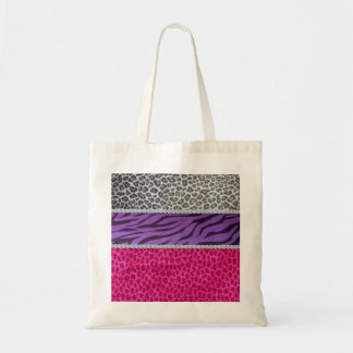 Bolsa Tote Impressão animal do diamante feminino