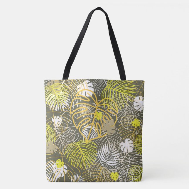 Bolsa Tote Impressão da Palma (Frente)