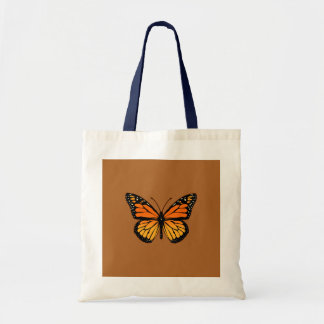 Bolsa Tote Impressão de Borboleta Monarca