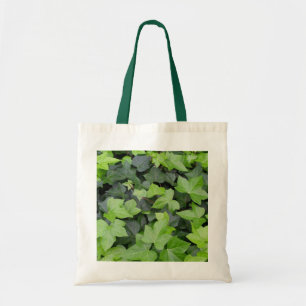 Bolsa Tote Impressão de Botânica de Ivy Verde