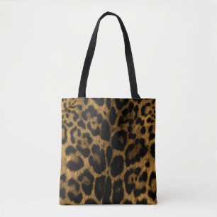 Bolsa Tote Impressão de Jaguar