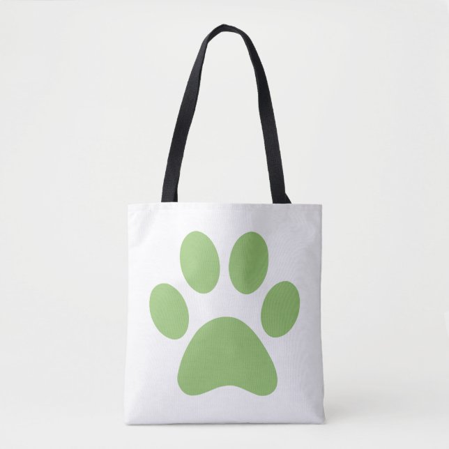 Bolsa Tote Impressão de Paw (Frente)