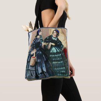 Bolsa Tote impressão de prancha de moda de 1858