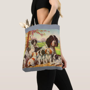 Bolsa Tote impressão de Springer Spaniel