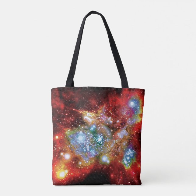 Bolsa Tote Impressão do Artista de Cluster de Starborn do Lyn (Verso)