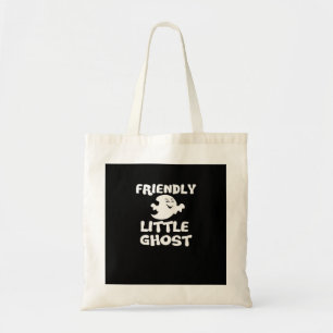 Bolsa Tote Impressão do Pequeno Boo Halloween