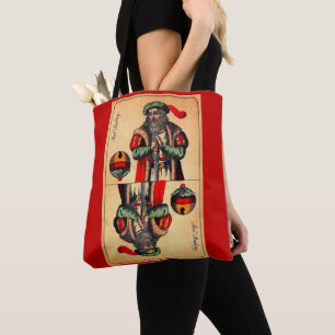 Bolsa Tote Impressão do século XIX do no. 2 do cartão de