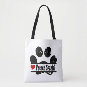 Bolsa Tote Impressão em Pata Espanhola Francesa