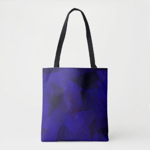 Bolsa Tote Impressão geométrica dos triângulos poligonais