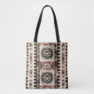 Bolsa Tote Impressão Geométrico Tribal