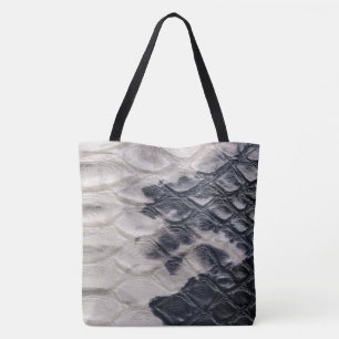 Bolsa Tote Impressão gravado do crocodilo