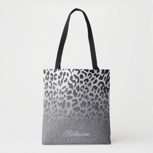 Bolsa Tote Impressão Leopard Lítida (Frente)