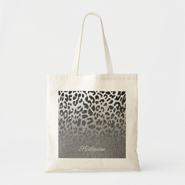 Bolsa Tote Impressão Leopard Lítida (Frente)