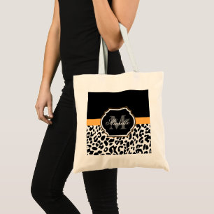 Bolsa Tote Impressão Leopardo