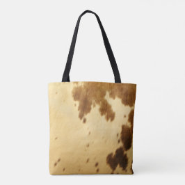 Bolsa Tote Impressão ocidental da pele do couro de Longhorn