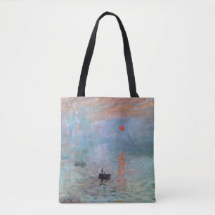 Bolsa Tote Impressão, Sunrise, Claude Monet, 1872