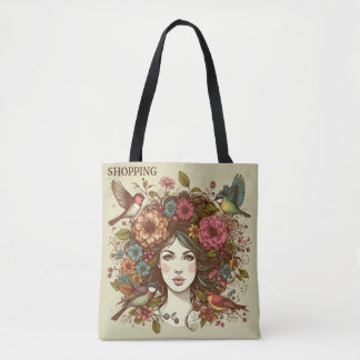 Bolsa Tote Impressão Var03 de Arte de Bolas