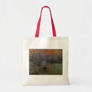 Bolsa Tote Impression Sunrise de Claude Monet, Arte Antiga