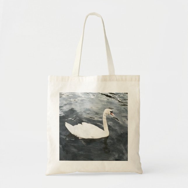 Bolsa Tote Impressionista Swan (Frente)