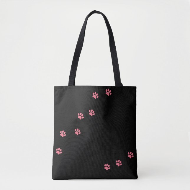 Bolsa Tote Impressões de pata (Frente)