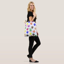 Bolsa Tote Impressões de pata