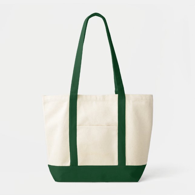 Bolsa Tote Impulse Tote Bag Natural e Floresta (Frente)