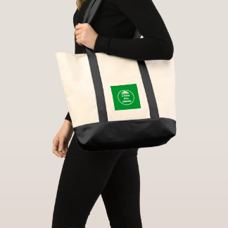 Bolsa Tote Impulso Tote Bag - Adicionar a sua imagem - Preto