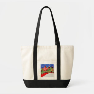Bolsa Tote Impulsos Tragetasche Weihnachtsfest alegre