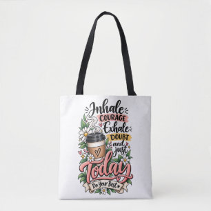 Bolsa Tote Inale Coragem Exale Dúvida